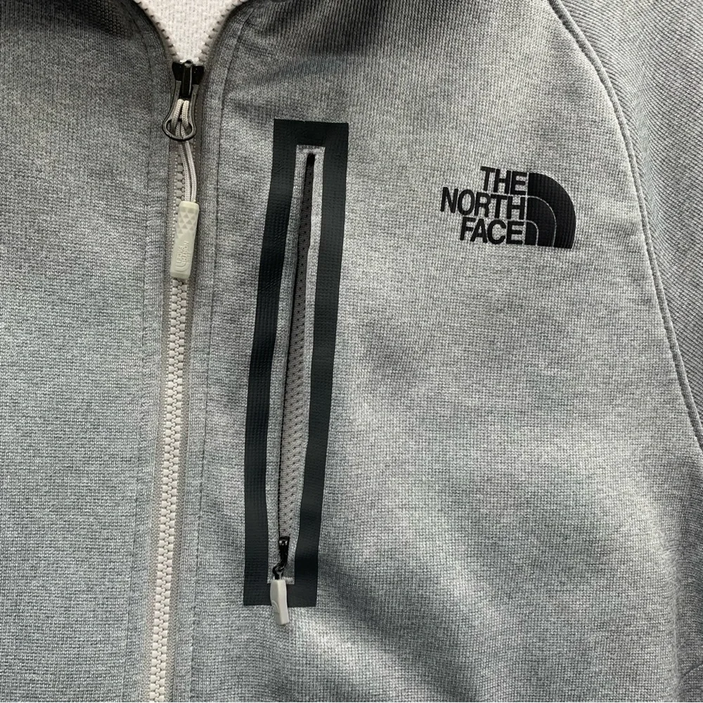 The North Face Canyonlands 1/2 Zip Pullover Shirt Mens Size Large Gray Zip Logo